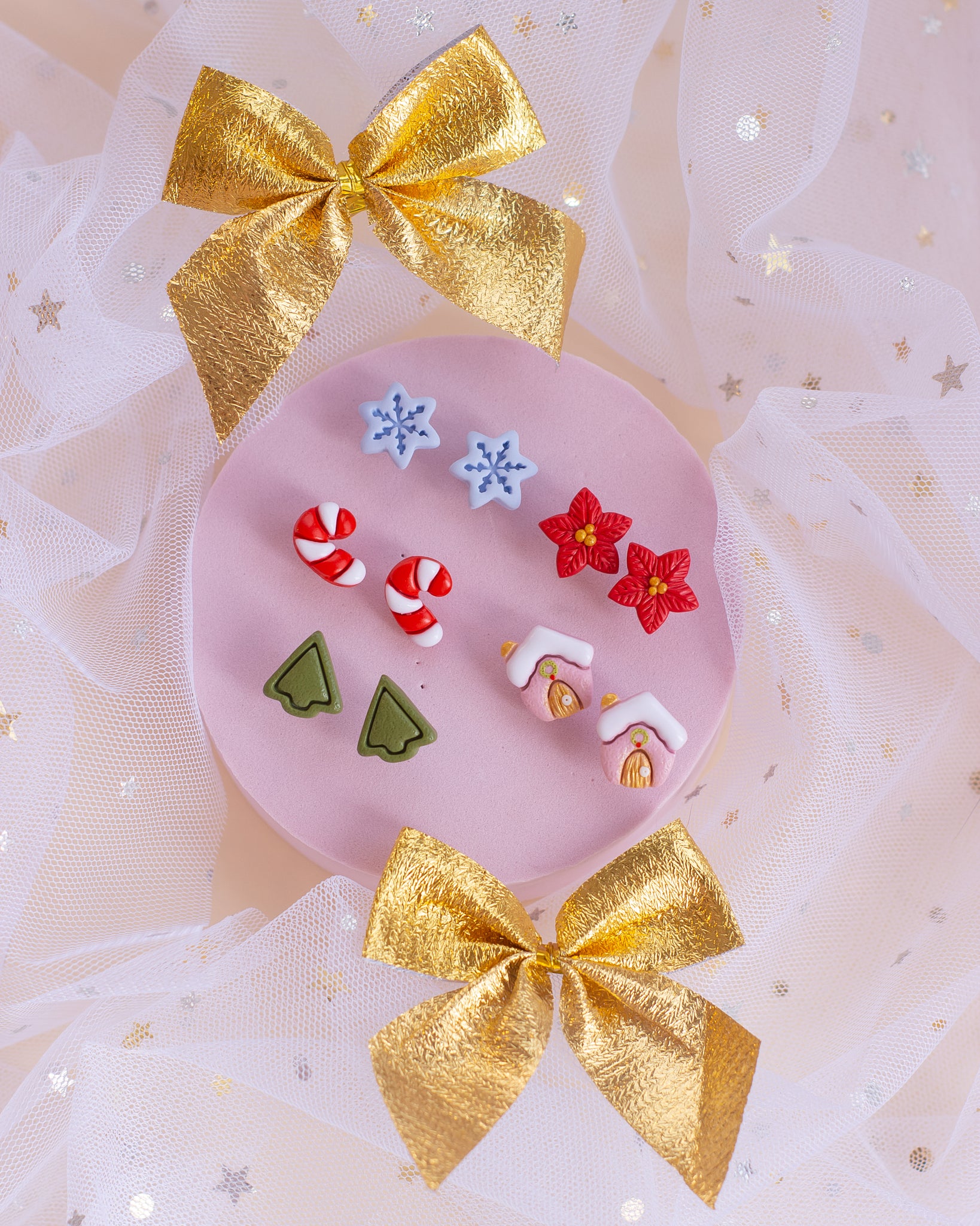 Brincos Christmas Studs