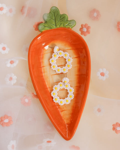 Brincos Coroa de Margaridas