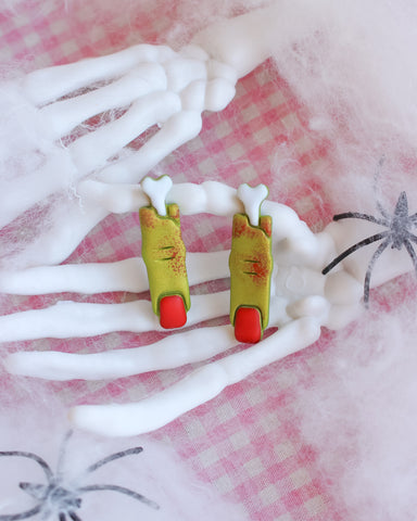 Brincos Zombie Finger