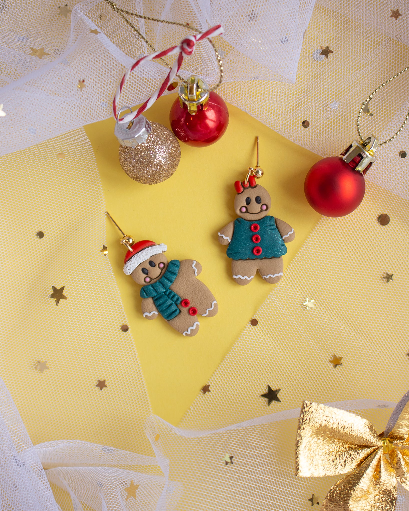 Brincos Mr. & Mrs. Ginger