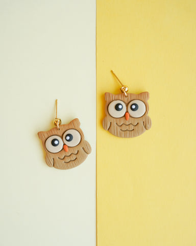 Brincos Owl