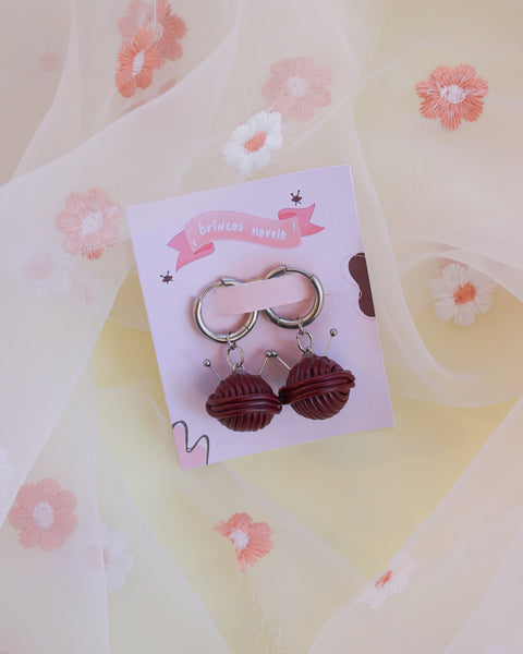 Brincos Novelo – Edição Especial Maii Handmade x Wohana Shop