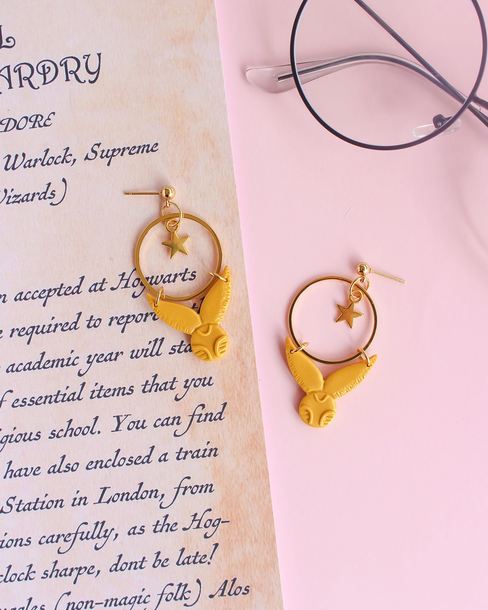 Brincos Golden Snitch