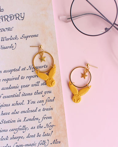Brincos Golden Snitch