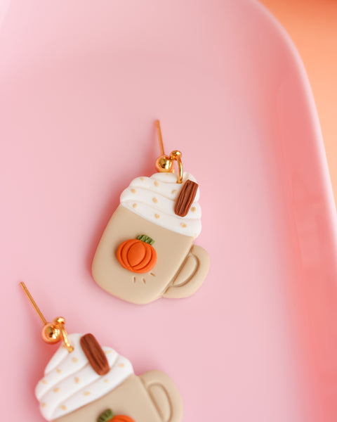 Brincos Pumpkin Spice Latte