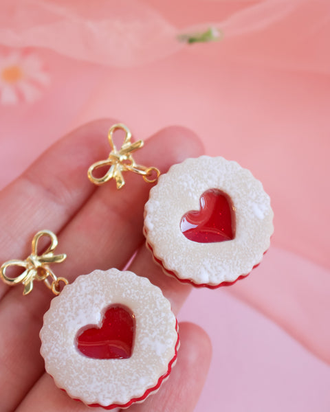 Brincos Linzer Cookies